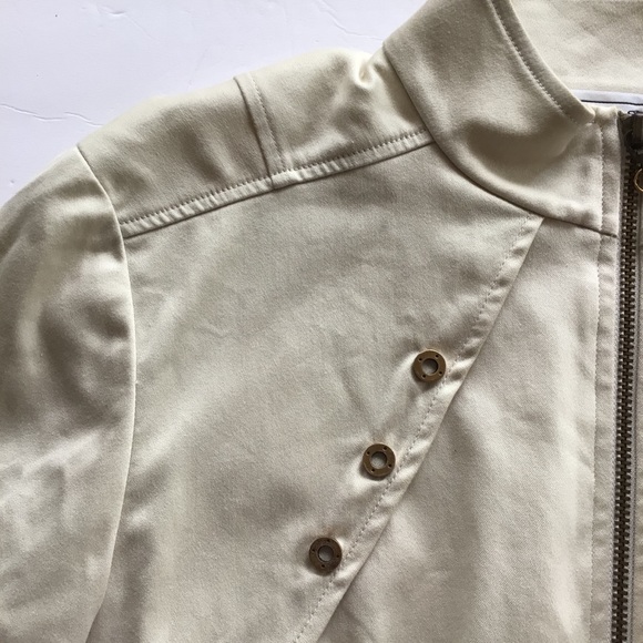 ST. JOHN SPORT ZIP FRONT EMBELLISHED JACKET SMALL - Picture 10 of 16